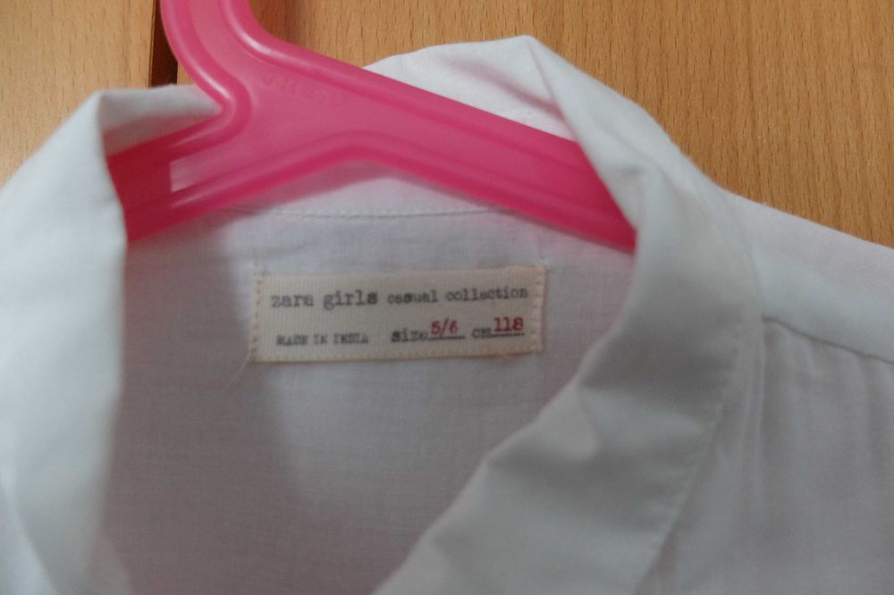Camisa branca Zara