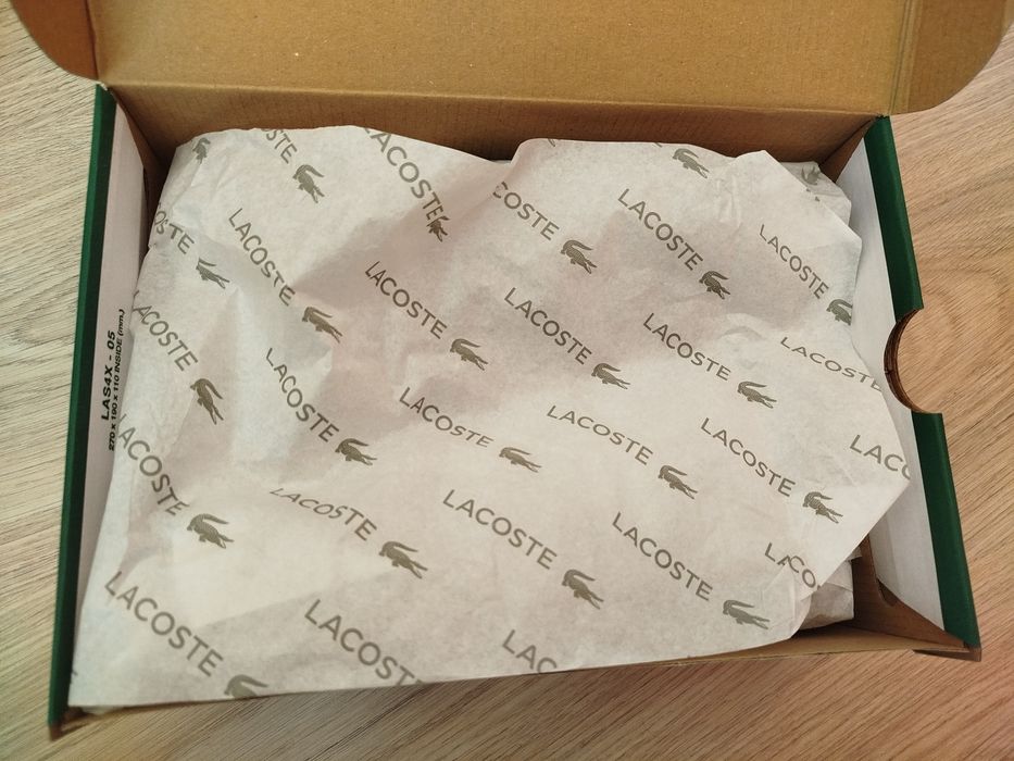 Nowe buty Lacoste