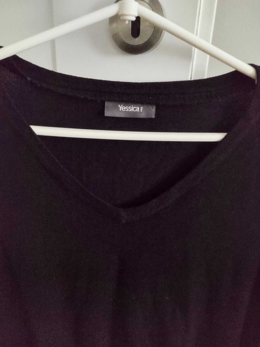 Sweter damski czarny S