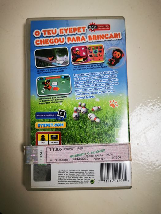 Jogo PSP EyePet Usado