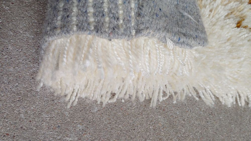 Skandynawski dywan wełniany Rya  Rug 150/90