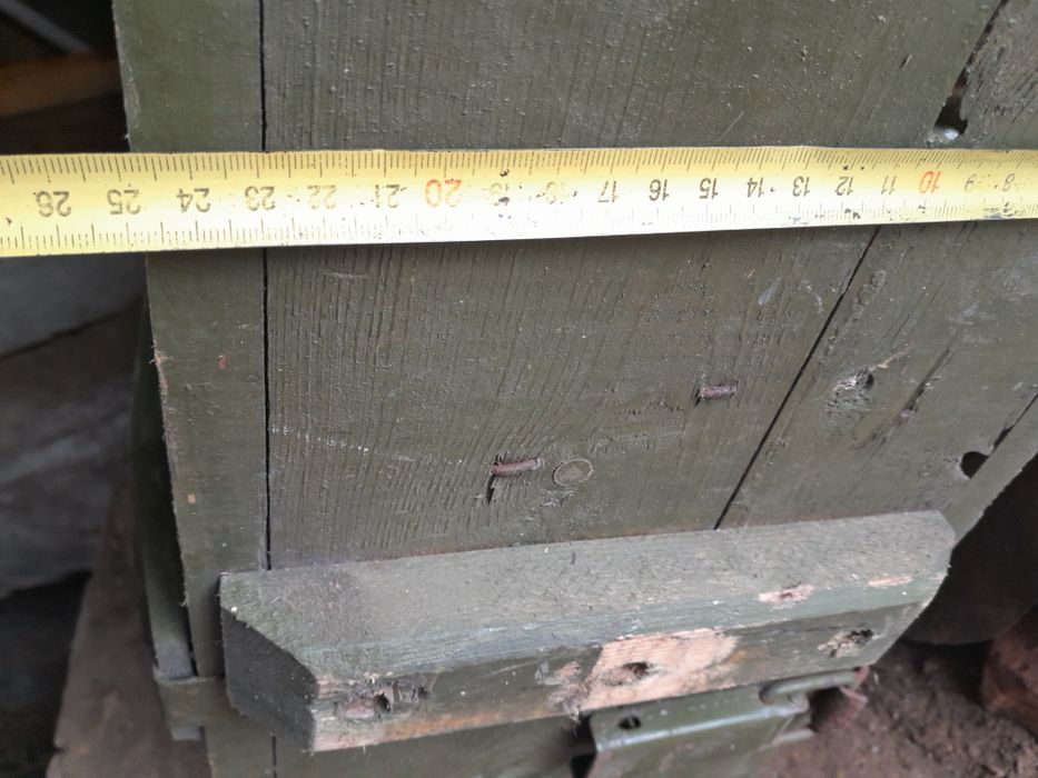 Военый деревянный ящик,пустой