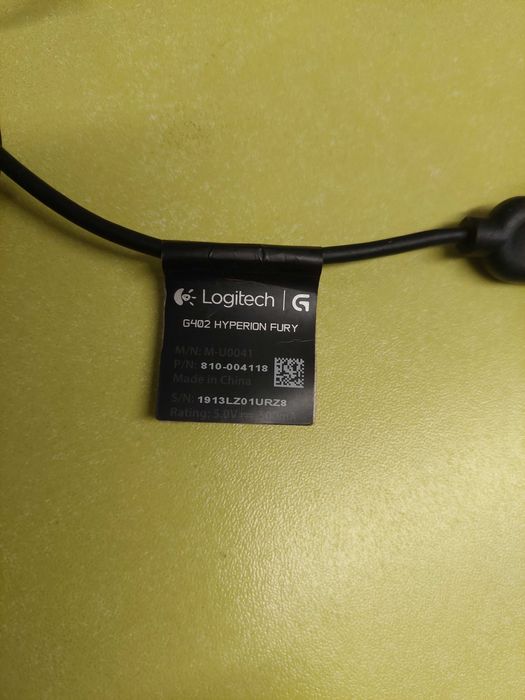 Mysz przewodowa Logitech 402 Hyperion Fury