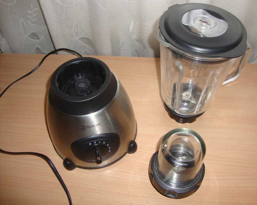 Блендер стационарный Zepline ZP-004. Блендер с измельчителем 850w