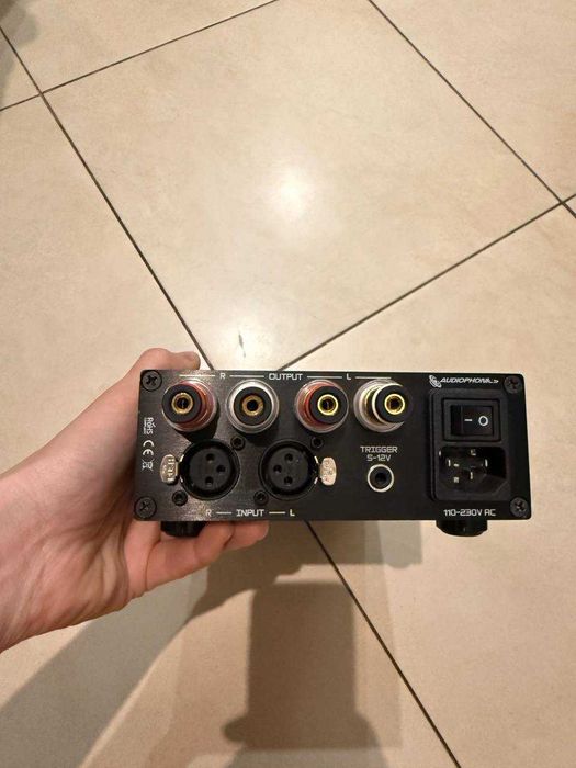 Audiophonics MPA-S125NC パワーアンプ(XLR入力) AUDIOPHONICS MPA-S125NC XLR Power Amplifier Class D Stereo