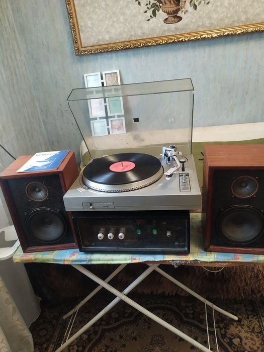Ламповий підсилювач + АС ( 4 шт EL-84 ,  4гд5+1гд3 вч) hi -fi