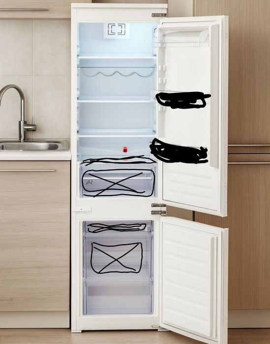 Części do lodówki Tinad Ikea