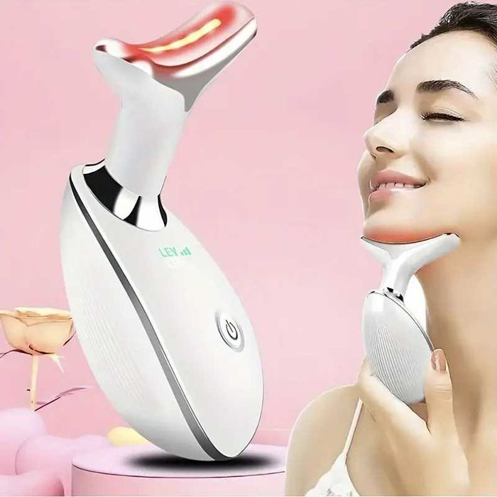 Massageador Facial e de Pescoço.