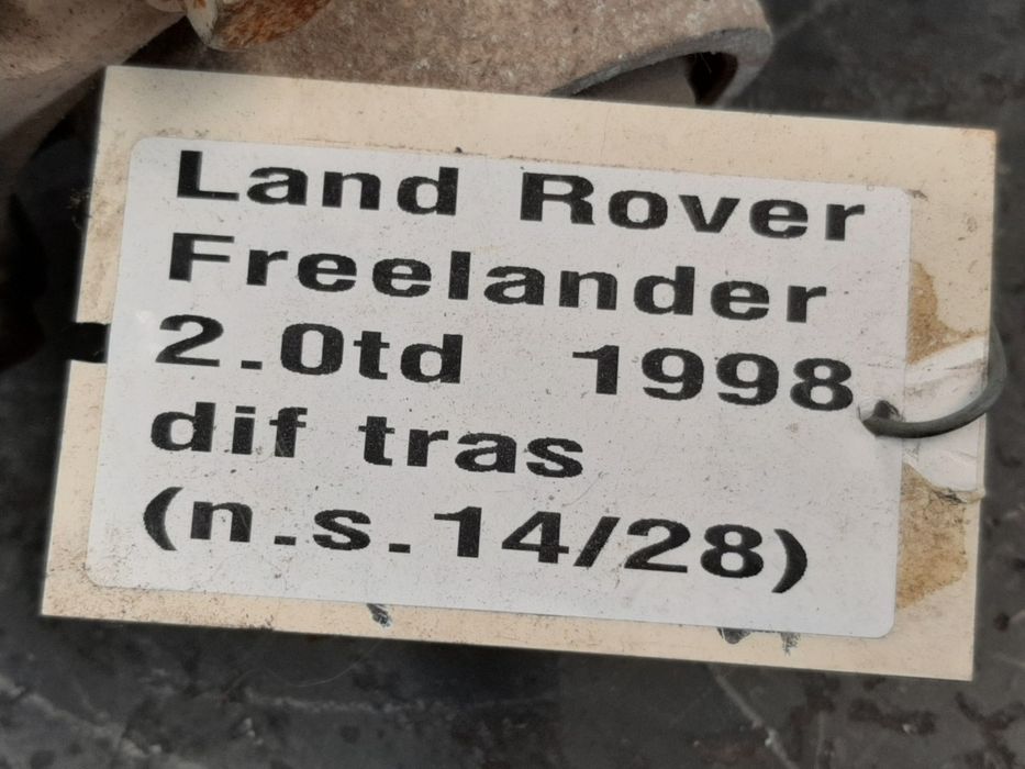 Diferencial trás LAND ROVER Freelander (L314)