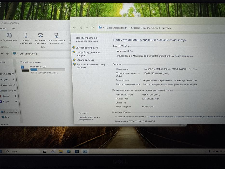 Потужний повнорозмірний ноутбук Dell Latitude 3510 i5 10 gen 16/256GB (512Gb)