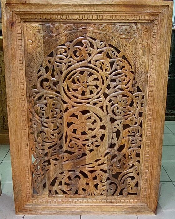 Panel dekoracyjny z drewna mango.