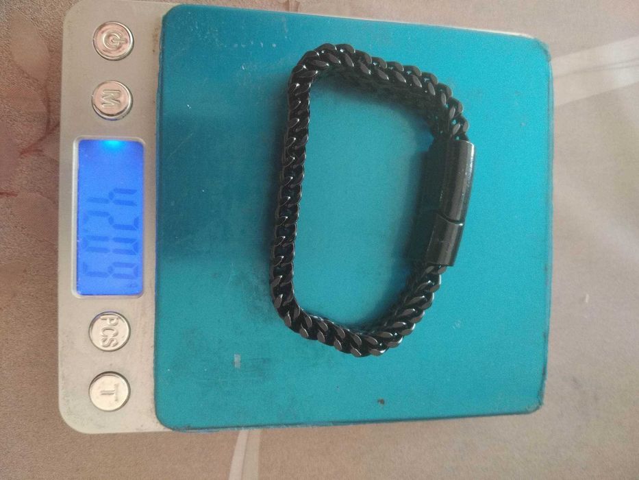 массивный браслет 19см