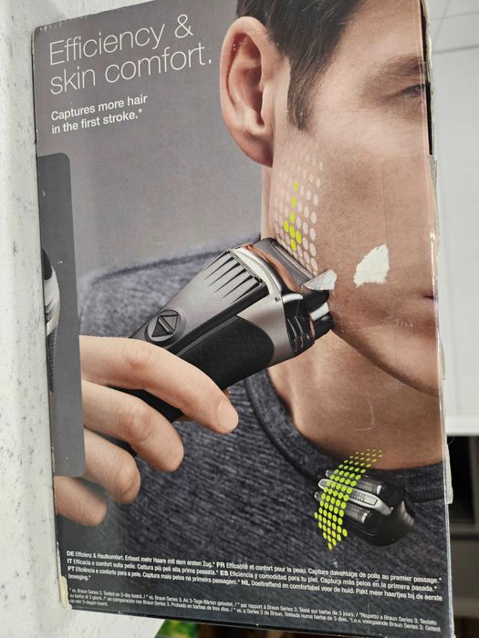 Golarka Braun Series 3 3090cc typ 5411 ze stacją czyszczącą