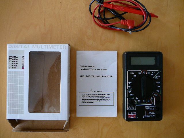 Miernik cyfrowy Mastech M-830B
