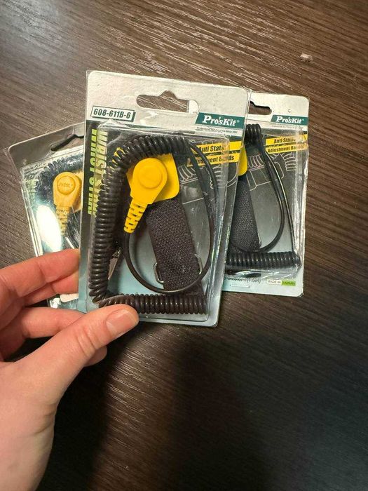 Браслет антистатичний Pro'sKit 608-611B