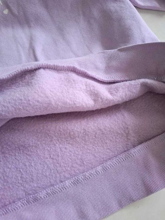 Sweat cor alfazema para menina 11-12 anos (146-152 cm)