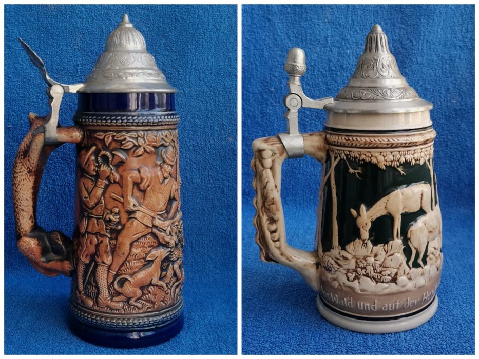 Традиційні німецькі пивні кухлі (Bierstein)