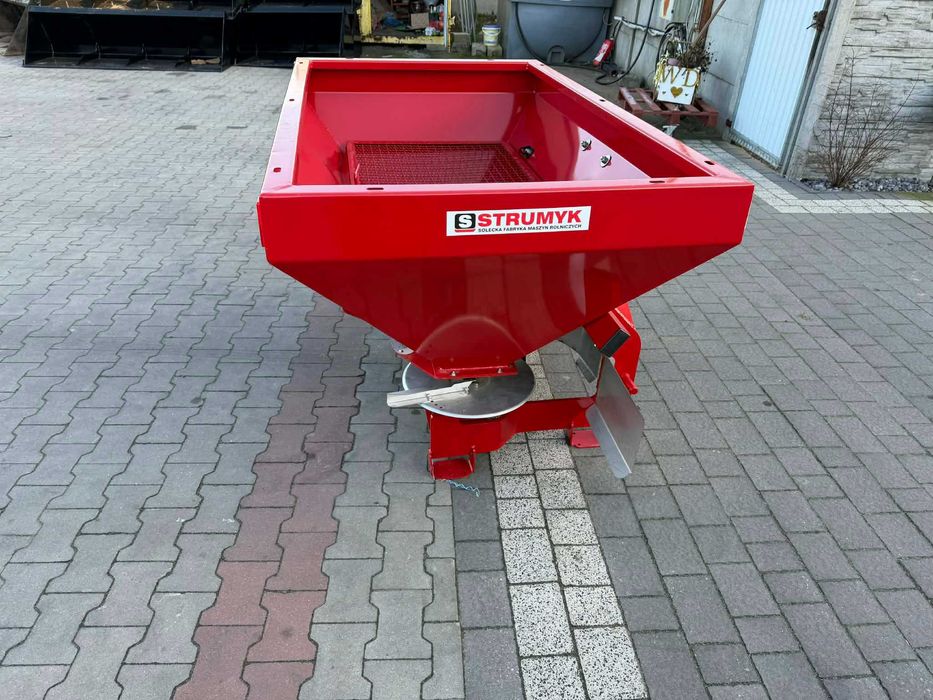 Hit Rozsiewacz nawozu nowy ulepszony dwu tarczowy Hydraulika dowóz fre