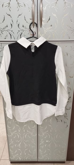 Кофта для дівчинки з емітацією рубашки для дівчинки