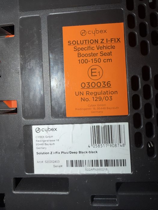 Cybex Solution Z i-Fix - fotelik samochodowy 15-36kg
