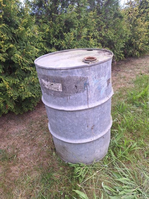 Beczka  200 l ocynk