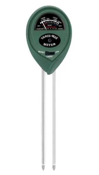 Medidor de humidade solo PH luminosidade para vaso plantas jardim