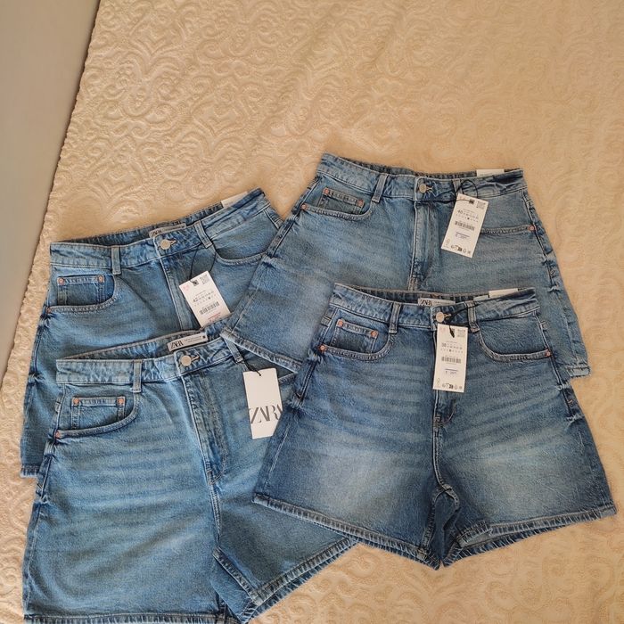 Шорти жіночі джинсові Зара Zara 40, 46