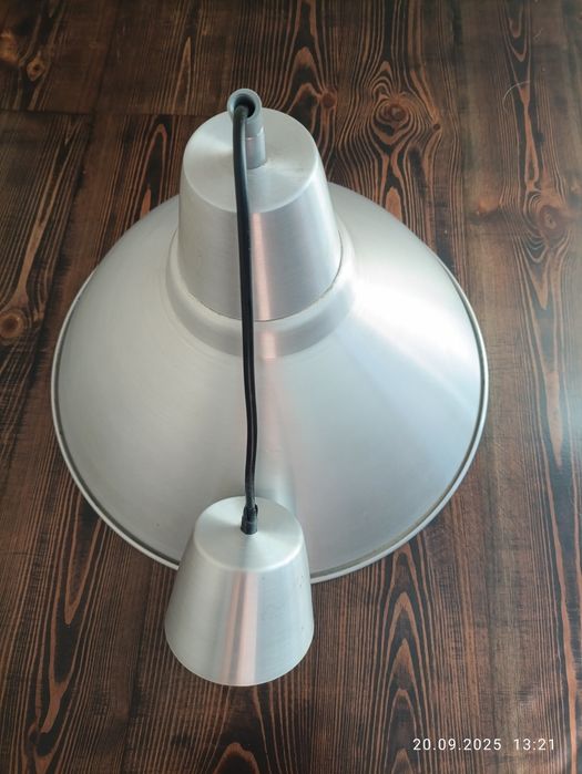 Lampa sufitowa srebrna IKEA duza