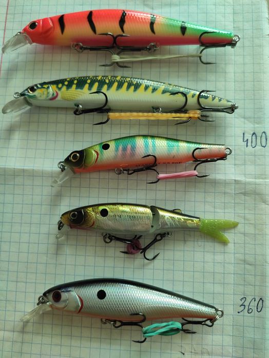 Воблера и вертушки