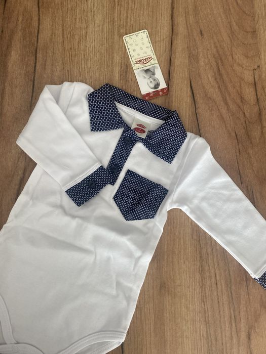 Piękne body dla chłopca elegant