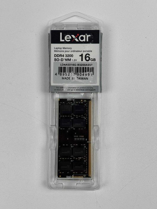 Оперативна пам'ять Lexar High Performance DDR4 SODIMM 16GB 3200Mz CL22