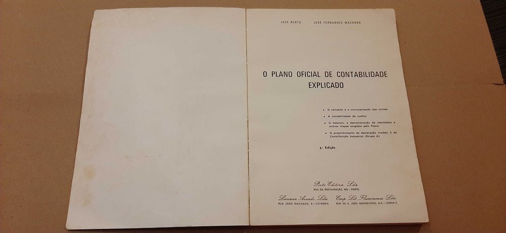 Livro "O plano oficial de contabilidade explicado"
