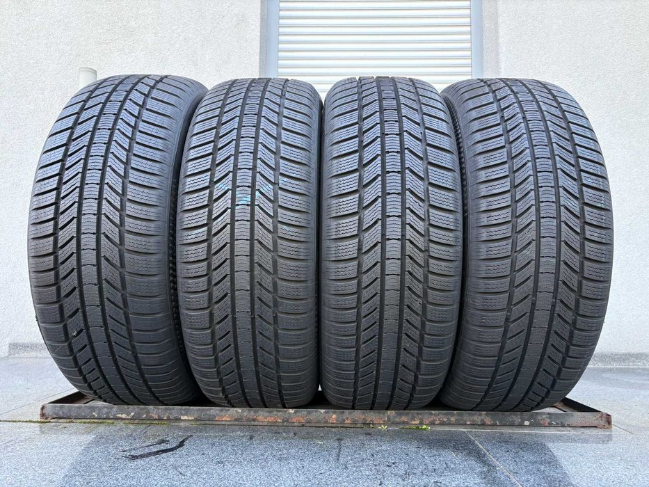 4szt zimowe 235/55R18 Continental 7,7mm 2023r świetny stan! Z828 gwar