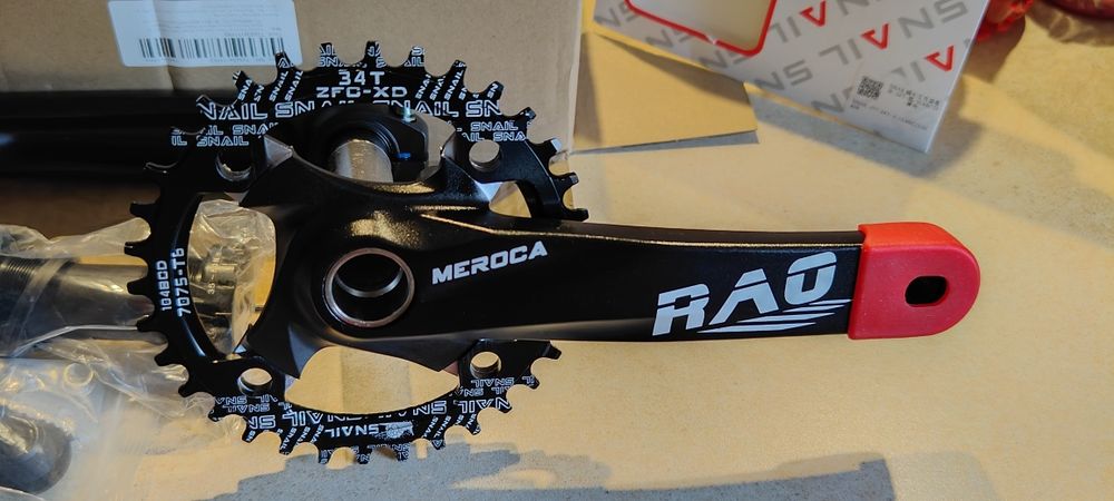 Korby rowerowe kpl.32s ,sztywna oś 24mm.