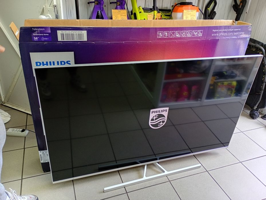 Telewizor PHILIPS 58" Ambilight IGŁA ! Komis Madej sc.