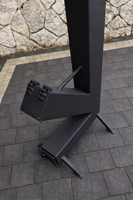 Piecyk rakietowy 100×100×2 – solidny, własnoręcznie wykonany !