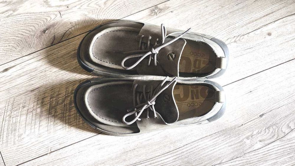 Męskie mokasyny Ecco Cozmo Shoe M Dark Clay