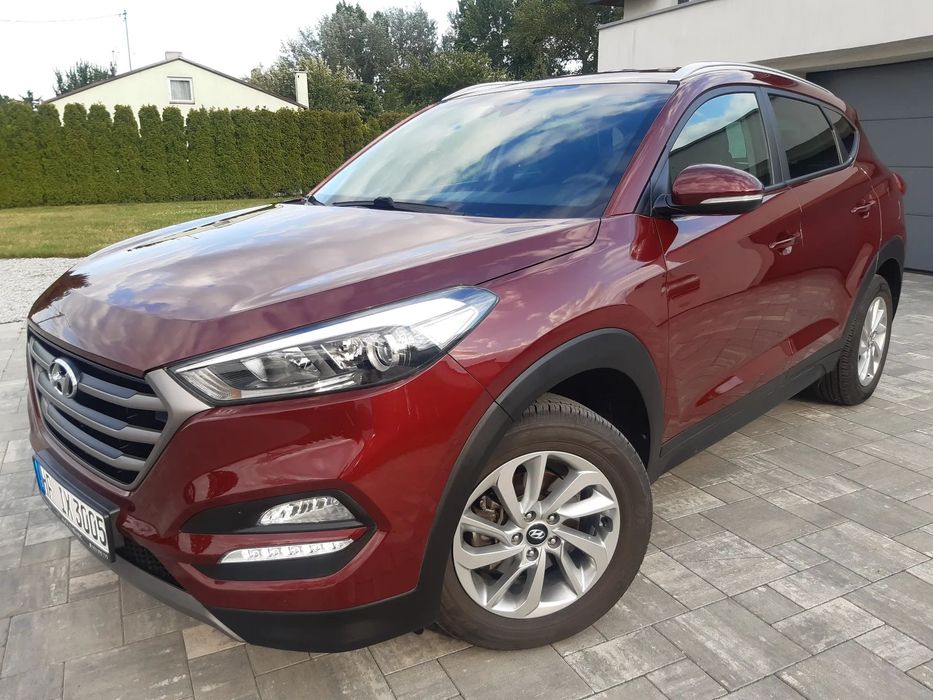 Hyundai Tucson 106 tys km Kamera Navi Klimatronik Asystent Grzane Fotele