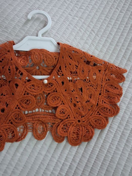 Przepiękny kołnierzyk damski