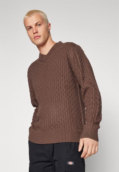 Sweter brązowy Jack&Jones M