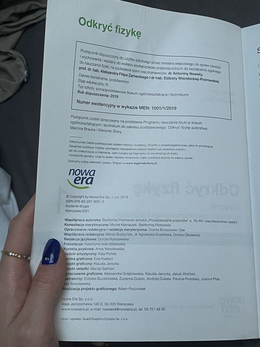 Odkryć fizykę 1 zakres podstawowy