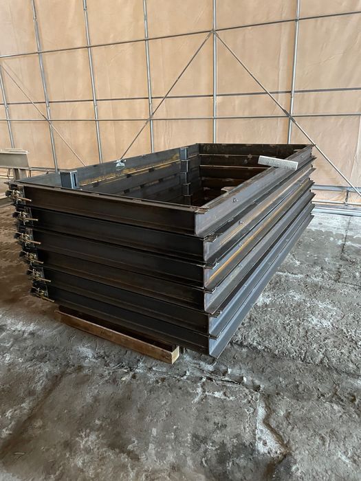 Forma formy do płyt drogowych betonowych