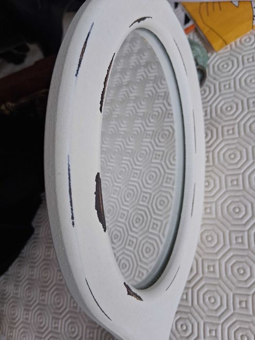 Espelho de mão estilo retro