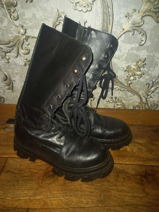 Продам сапоги натуральна шкіра