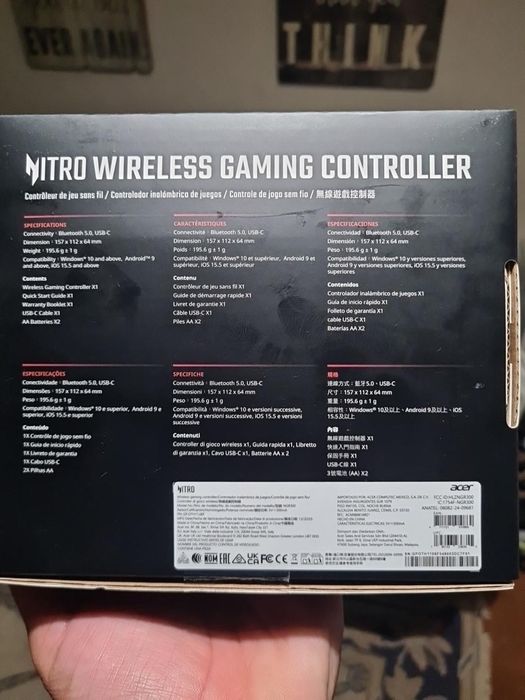 Comendo wireless acer nitro novo