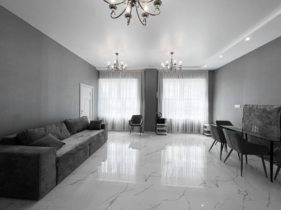 Люкс Панорамный Вид на Днепр Новострой центр