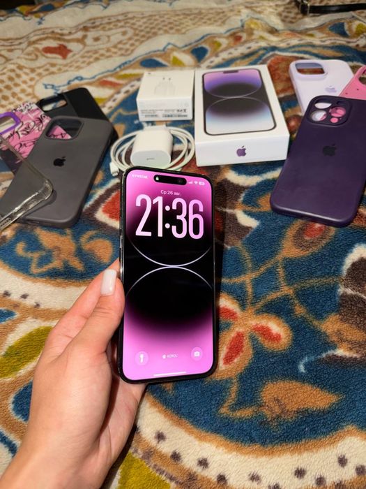 Iphone 14 pro max Deep Purple