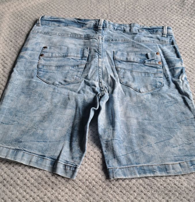 Spodenki szorty męskie jeansowe r. 44 UP Fashion