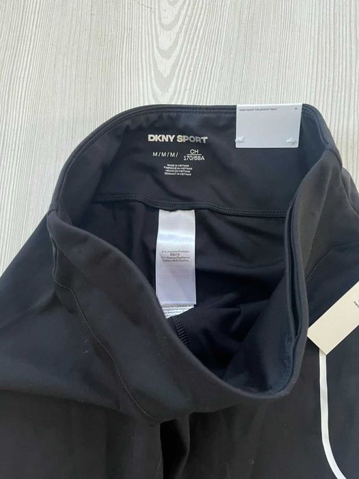 Легінси dkny з високою талією, утягуючі, довжина 7/8