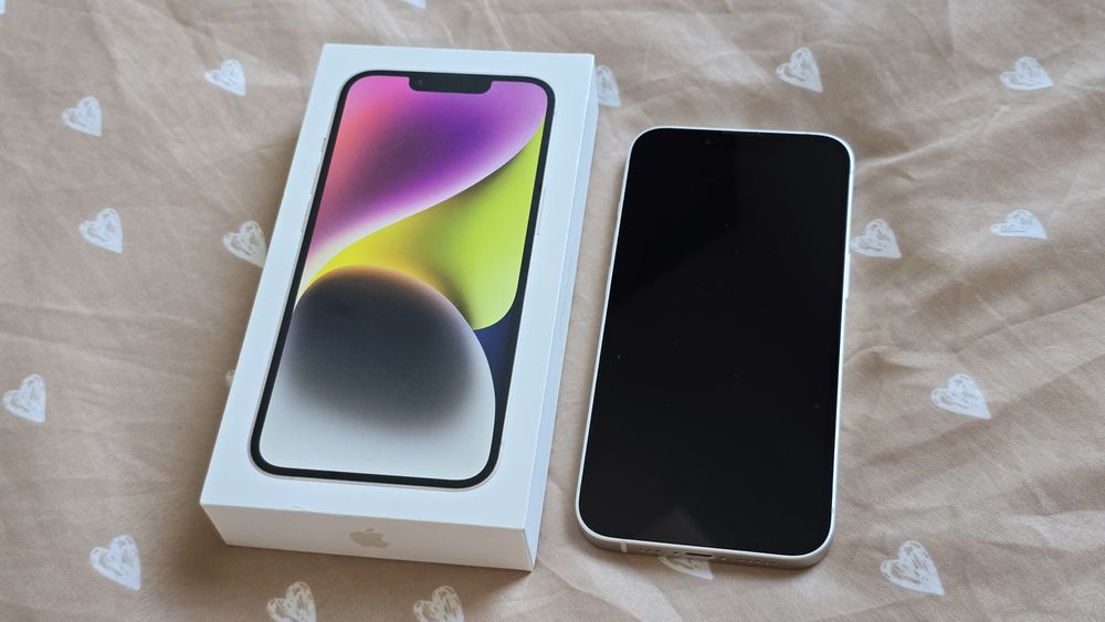 iPhone 14 128GB BIAŁY stan bdb